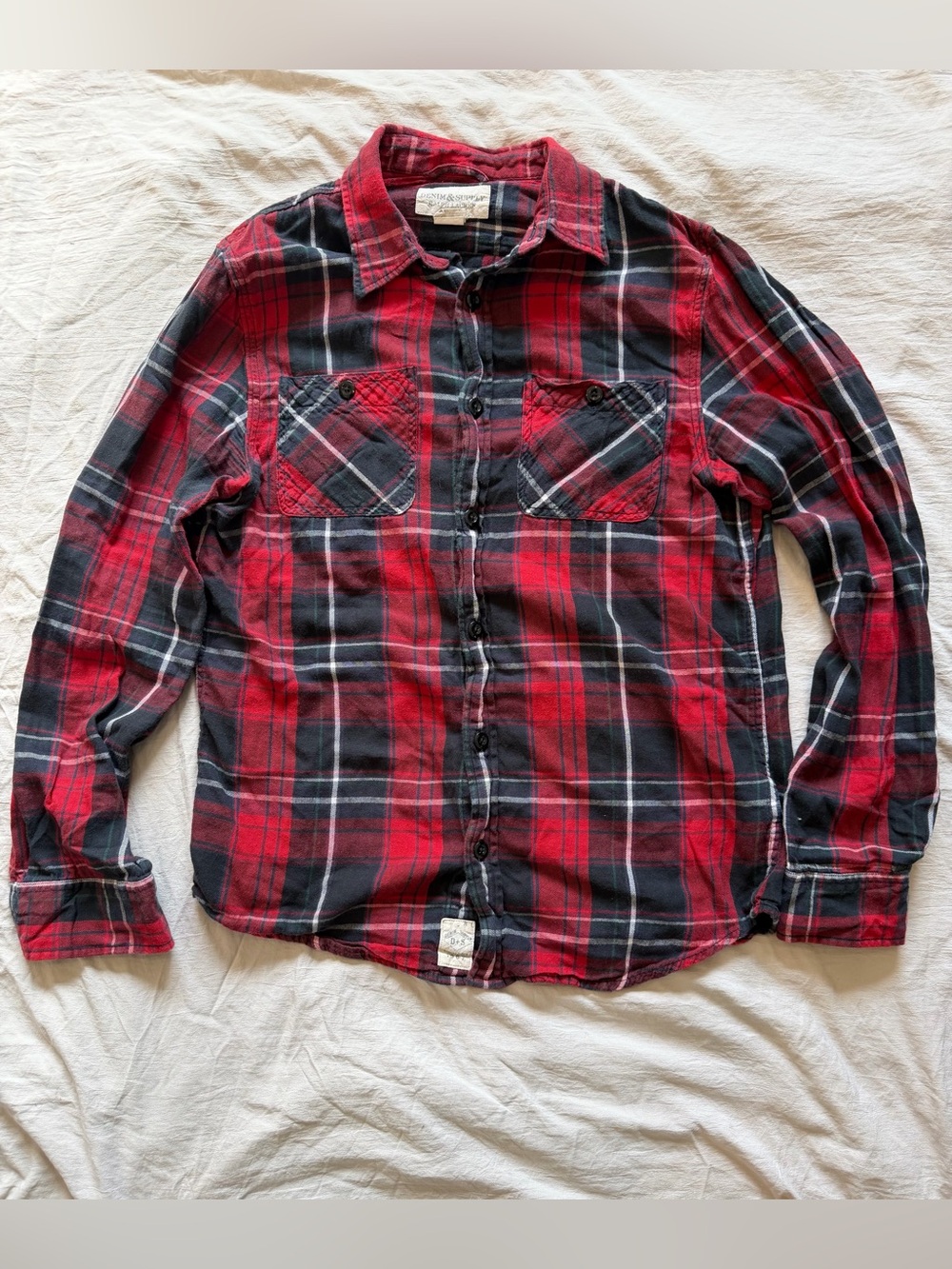 Denim & Supply by Ralph Lauren flannel button up shirt men’s medium